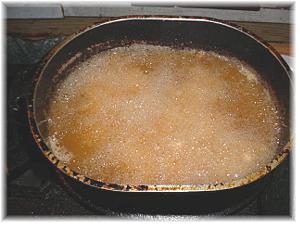 Frying Shrimp